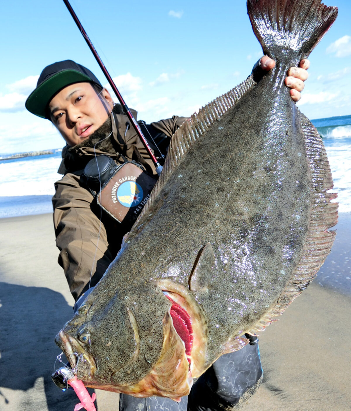 砂浜の怪魚・座布団ヒラメ降臨！ - Fishman（フィッシュマン）