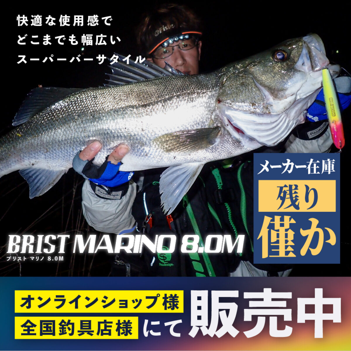 BRIST MARINO8.0M残りわずか