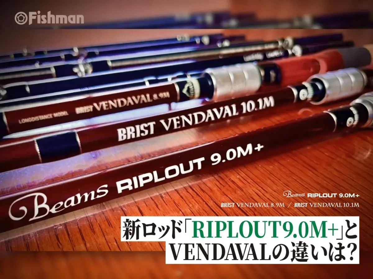 【徹底比較】Beams RIPLOUT 9.0M＋とBRIST VENDAVAL8.9M・10.1M…どれにする？